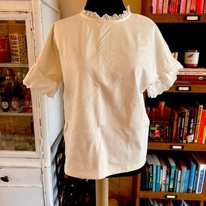 NWT cream colored shirt